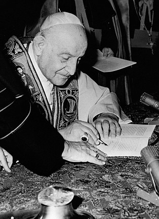 Pope John XXIII's 'Peace on Earth' turns 50