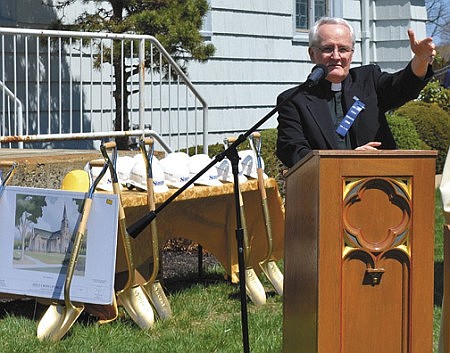 Holy Cross Church breaks ground in capital campaign