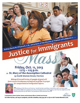 UPDATED: Diocese to celebrate Justice for Immigrants Mass  