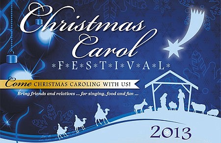Christmas Carol Festival - Come Christmas Caroling with us!