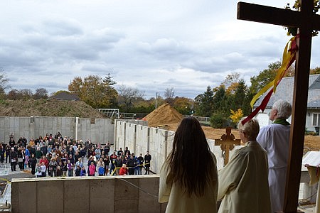 Rumson parish marks another milestone in church construction project