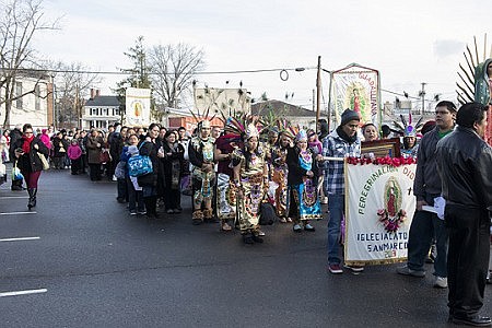 Virgin of Guadalupe unites pilgrims in faith, love