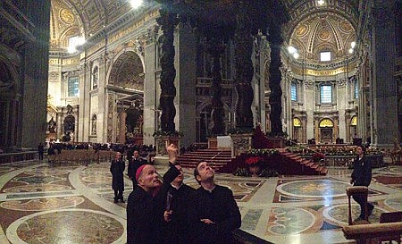 Rome welcomes Bishop, local priests   