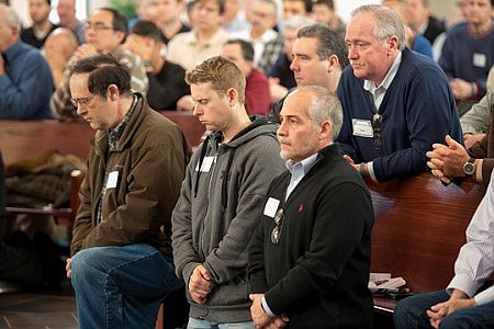 Courage resounds at annual men's conference  
