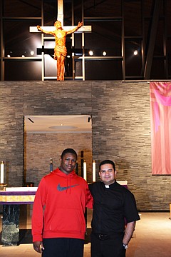 For Richardson, Catholic Church is place to call home  