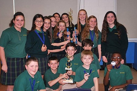 Parochial schools big winners in annual academic contest  