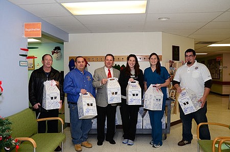 Teddy bears for hospitalized children  