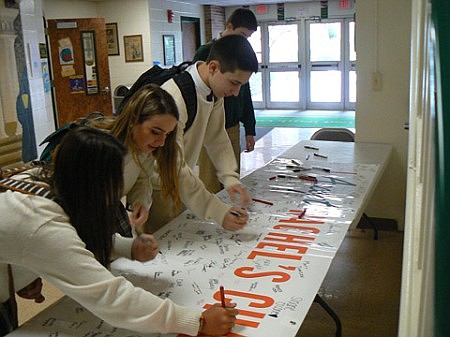 RBC students commit to kindness  