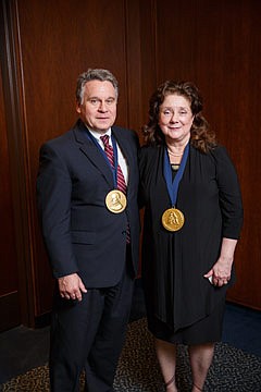 Congressman Smith, Marie Smith receive Evangelium Vitae Medal