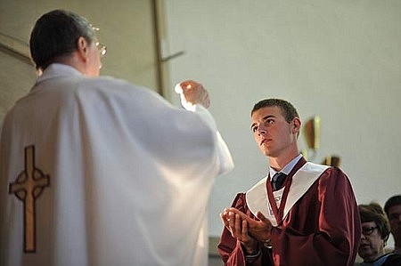 Baccalaureate Mass and Honors Convocation in Holy Cross High School, Delran 