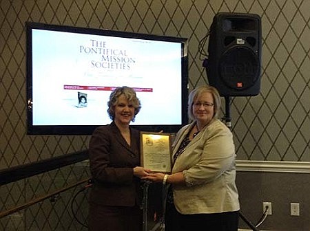 National Society for the Propagation of the Faith honors memory of diocesan Mission Director with journalism award 