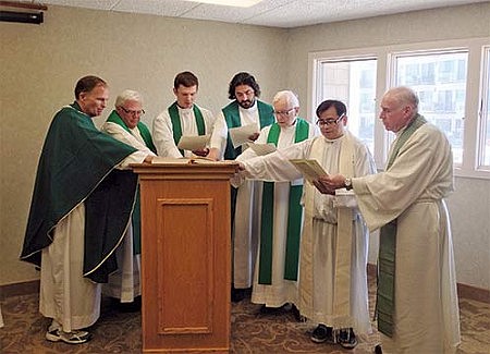 New Pastors Pledge Fidelity 