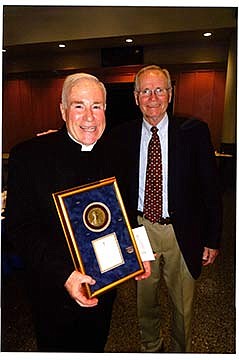 Msgr. Thomas J. Mullelly Awarded Mount Saint Mary's Bruté Medal 