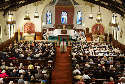UPDATED: With Heart and Voice -- Scores bid Spring Lake's Msgr. Luebking a fond farewell
