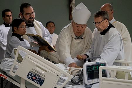 SUBSCRIBER EXCLUSIVE: Deathbed ordination 'reflects Pascal Mystery,' says bishop  