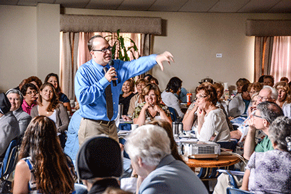Catechetical gathering focuses on helping families to become more engaged in their faith 