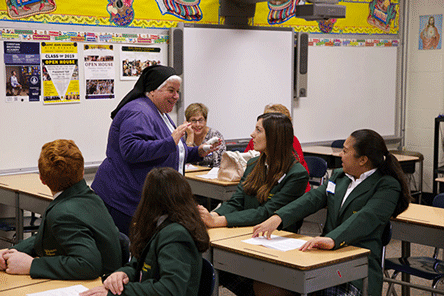 Mission work begins at home, grammar school students learn 