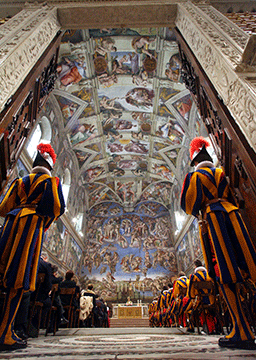 SUBSCRIBER EXCLUSIVE: Bright lights, cool air protect Sistine Chapel from visiting hordes  