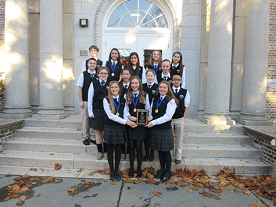 St. Paul School top scholars 