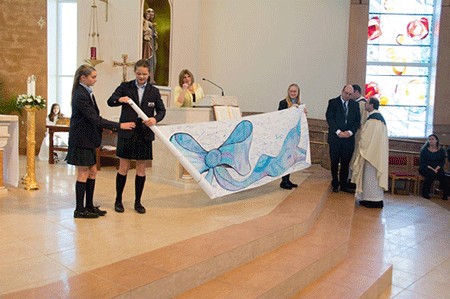 UPDATED: St. Gregory the Great Academy anniversary a banner, "Blue Ribbon" Day