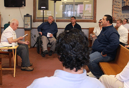 SUBSCRIBER EXCLUSIVE: Merton discussions challenge prisoners' minds, foster their prayer life  