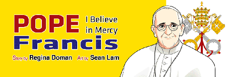 SUBSCRIBER EXCLUSIVE: Pope Francis superhero in 'I Believe in Mercy' manga-style comic book    