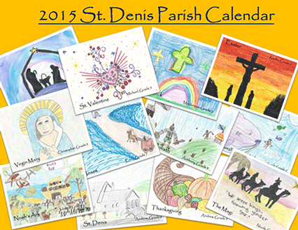 Parish calendar showcases art from parish, school youth 