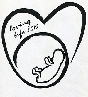 Loving Life Logo entry by Victoria Clayton