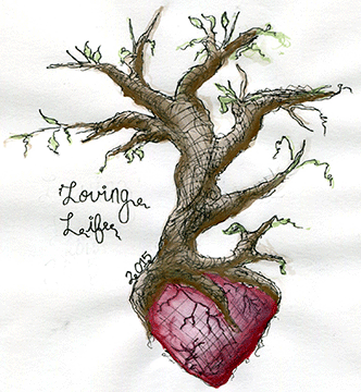 Loving Life Logo entry by Mia D'Alessandro