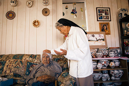 SUBSCRIBER EXCLUSIVE: 'My great spirituality keeps me going,' says American Indian nun, 83 