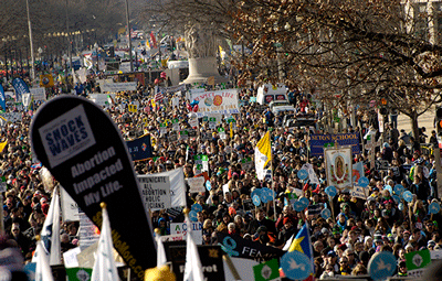 Across U.S., people prayed, marched, rallied to mark Roe anniversary 