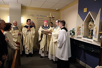 Perpetual Adoration Chapel blessed and dedicated in Holmdel Parish