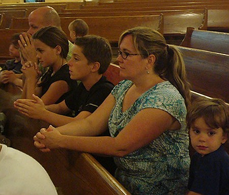 During Holy Hour, parishioners pray for Charleston victims