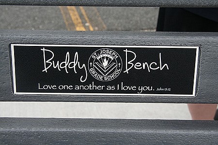 'Be A Buddy'-- Buddy bench encourages kindness on the playground in Toms River school