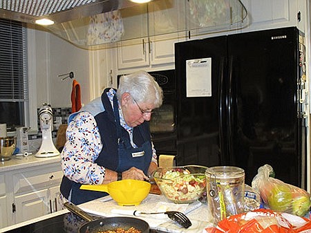 Cooking for brothers is ministry for Sister Christine