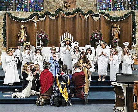 Medford parish choirs get in the Christmas Spirit  
