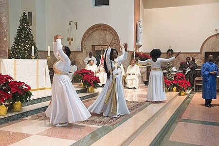 On New Year's Day, Haitian community celebrates faith, culture with Bishop