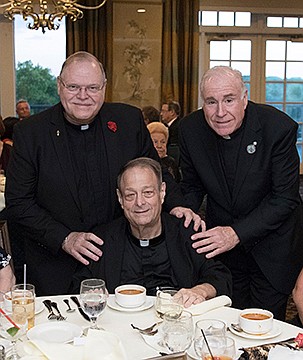 Msgr. Innocenzi honored at Knights of Columbus charity ball 