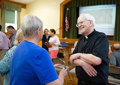 Inspired by the People: For Father O'Connor, priestly ministry goes on in retirement