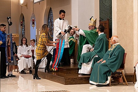 Bishop celebrates Mass as Our Lady of Guadalupe torches begin month-long pilgrimage