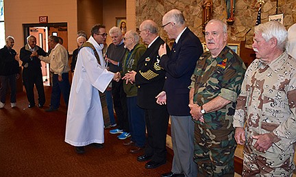 Veterans honored around Diocese