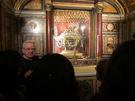 Pilgrim reflects on lesson learned during visit to Rome's holy sites