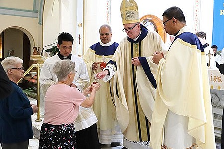 Red Bank's St. James marks 125th anniversary of its cornerstone with Mass of Thanksgiving