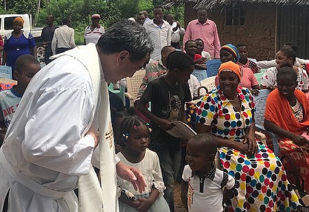 Father Alindogan finds great joy during East African mission trip