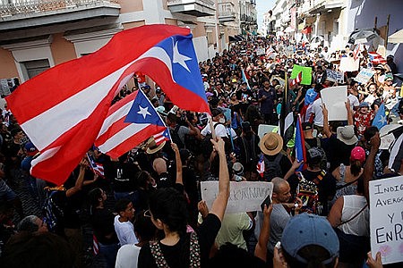 Puerto Rican governor resigns amid massive protest