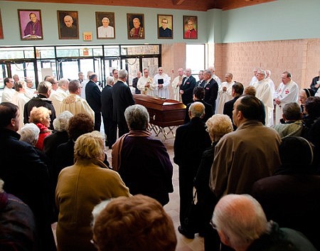 Family, friends  and brother priests remember Father Santitoro