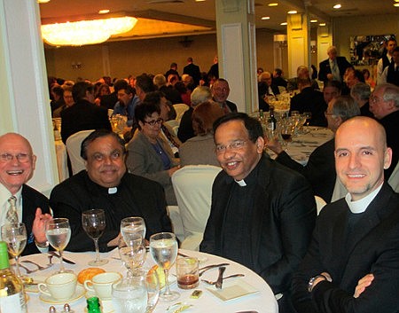 Annual dinner honors priests in their ministry