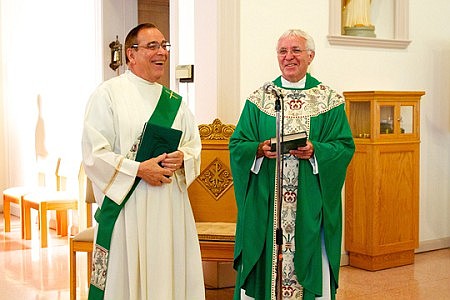 Parish celebrates retirement of Father Patrick Castles  