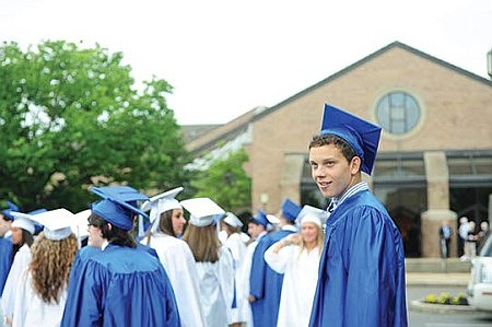 Monsignor Donovan graduates sent forth with God's blessing and help