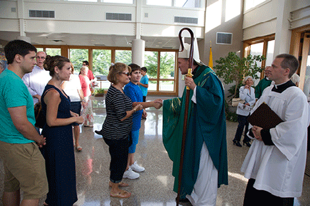 "Hold to my Covenant" --  Bishop urges faithful to embrace God's vision for peace 